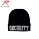 Rothco Deluxe Military Embroidered Watch Cap, Black/White, 5342-BlackWhite-Security