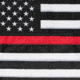 Rothco Deluxe Thin Red Line Flag, 3ft x 5ft, 15961