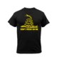 Rothco Don't Tread On Me Vintage T-Shirt, Black, Small, 61060-Black-S