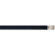 Rothco Elastic Stretch Web Belt, Black/Chrome, 54in, 11472-Chrome