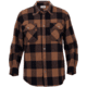 Rothco Extra Heavyweight Buffalo Plaid Flannel Shirts, Brown Plaid, M, 4667-BrownPlaid-M