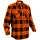 Rothco Extra Heavyweight Buffalo Plaid Flannel Shirts, Orange Plaid, Small, 4672-OrangePlaid-S