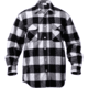 Rothco Extra Heavyweight Buffalo Plaid Flannel Shirts, White Plaid, Small, 4739-WhitePlaid-S