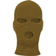 Rothco Fine Knit Three Hole Facemask, Coyote Brown, 15989-CoyoteBrown