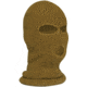 Rothco Fine Knit Three Hole Facemask, Coyote Brown, 15989-CoyoteBrown