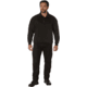 Rothco Firefighter / EMS Quarter Zip Job Shirt, Black, Small, 7650-Black-S