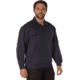 Rothco Firefighter / EMS Quarter Zip Job Shirt, Midnight Navy Blue, Small, 7750-MidnightNavyBlue-S