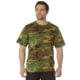 Rothco Full Comfort Fit T-Shirt, Woodland Camo, M, 84215-WoodlandCamo-M