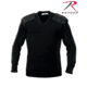 Rothco G.I. Style Acrylic V-Neck Sweater, Black, Extra Small, 6345-Black-XS