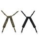 Rothco G.I. Type H Style LC-1 Suspenders, Black, 7046-Black