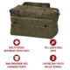Rothco G.I. Type Mechanics Tool Bag With Brass Zipper, Olive Drab, 9182-OliveDrab