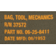 Rothco G.I. Type Zipper Pocket Mechanics Tool Bag w/ Military Stencil, One Size, Olive Drab, 9114-OliveDrab-OneSize