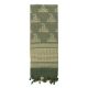 Rothco Gadsden Snake Shemagh Tactical Desert Scarf, Foliage Green, One Size, 88529-FoliageGreen-OneSize
