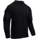Rothco 1/4 Zip Tactical Airsoft Combat Shirt - Men's, Black, Small, 10216-Black-S