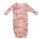 Rothco Infant Long Sleeve Camo One-Piece Sleeper, Baby Pink Camo, 0-3 Months, 67159-BabyPinkCamo-0-3Months