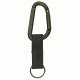 Rothco Jumbo 80MM Carabiner With Web Strap Key Ring, Olive Drab, 291-OliveDrab