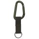 Rothco Jumbo 80MM Carabiner With Web Strap Key Ring, Olive Drab, 291-OliveDrab