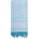 Rothco Lightweight Shemagh Tactical Desert Keffiyeh Scarf, Blue White, 4537-BlueWhite