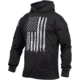Rothco U.S. Flag Concealed Carry Hoodie - Men's, Black, 4XL, 3169-Black-4XL