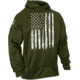 Rothco U.S. Flag Concealed Carry Hoodie - Men's, Olive Drab, Small, 8091-OliveDrab-S