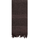 Rothco Lightweight Shemagh Tactical Keffiyeh Scarf, Black/Brown, 4537-BlackBrown