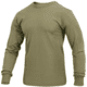 Rothco Long Sleeve Solid T-Shirt, AR 670-1 Coyote Brown, XL, 3727-AR670-1CoyoteBrown-XL