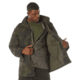 Rothco M-65 Camo Field Jacket, XL, Camo, 12085-MidnightWoodlandCamo-XL