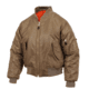 Rothco MA-1 Flight Jacket, Coyote Brown, Small, 7544-CoyoteBrown-S