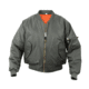 Rothco MA-1 Flight Jacket, Sage Green, M, 7323-SageGreen-M
