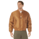 Rothco MA-1 Flight Jacket - Mens, Work Brown, Small, 77555-WorkBrown-S