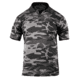 Rothco Moisture Wicking Polo Shirt, Small, Black Camo, 20020-BlackCamo-S