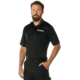 Rothco Moisture Wicking Security Polo Shirt - Mens, Black w/White Lettering, S, 3216-Sm
