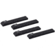 Rothco MOLLE Replacement Straps - 4 Pack, Black, 1609-Black