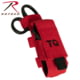 Rothco MOLLE Tactical Tourniquet &amp; Shear Holder Pouch, Red, 2069-Red