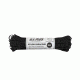 Rothco Nylon Paracord Type III 550 LB 100FT, Black, 308-Black