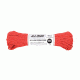 Rothco Nylon Paracord Type III 550 LB 100FT, Red, 146-Red