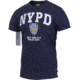 Rothco Officially Licensed FDNY T-Shirt, Mens, Navy Blue, Large, 6647-739