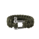 Rothco Paracord Bracelet With D-Shackle, Olive Drab, 7, 914-OliveDrab-7Inches