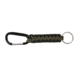 Rothco Paracord Keychain with Carabiner, Olive Drab/Black, 9179-OliveDrabBlack