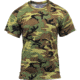 Rothco Polyester Performance T-Shirt, Mens, Woodland Camo, Extra Large, 44010-401