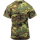 Rothco Polyester Performance T-Shirt, Mens, Woodland Camo, Extra Large, 44010-401