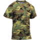 Rothco Polyester Performance T-Shirt, Mens, Woodland Camo, Extra Large, 44010-401