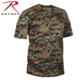 Rothco Polyester Performance T-Shirt, Woodland Digital Camo, 3XL, 44022-WoodlandDigitalCamo-3XL