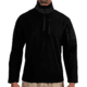 Rothco Quarter Zip Fleece Pullover - Mens, Black, Small, 97340-Black-S