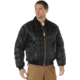 Rothco Quilted MA-1 Flight Jacket, Black, S, 73540-Black-S