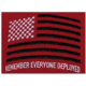 Rothco R.E.D. Remember Everyone Deployed Low Profile Cap - Mens, One Size, Red, 4964-Red
