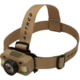 Rothco Rechargeable 600 Lumen LED Headlamp, Coyote Brown, 28560-CoyoteBrown