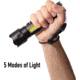 Rothco Rechargeable LED Tactical Task Light with Zoom - 2000 Lumens, 68550