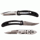 Rothco Samurai III Skeletal Handle Double-Edge Lockback Folding Knife, 3429