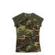 Rothco Short Sleeve Camo Raglan T-Shirt, Woodland Camo, Small, 8034-WoodlandCamo-S